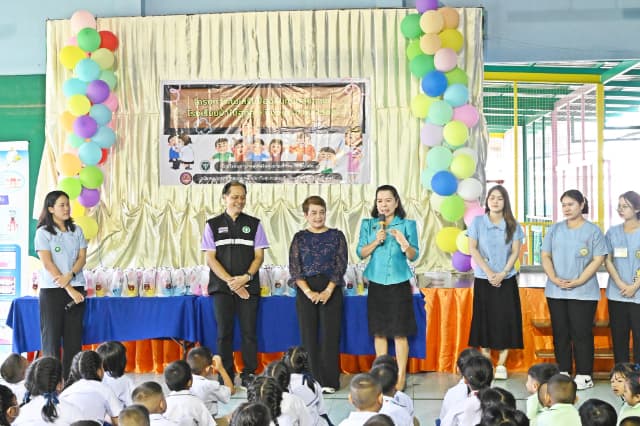 โครงการส่งเสริมป้องกันทันตสุขภาพ ภาพที่ 9