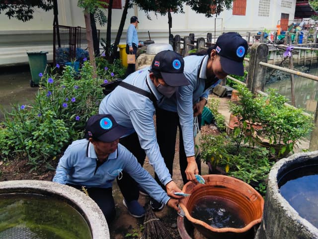โครงการ"รณรงค์ป้องกันโรคไข้เลือดออก" ณ โรงพยาบาลส่งเสริมสุขภาพตำบลบางรักน้อย หมู่ 3 ภาพที่ 42