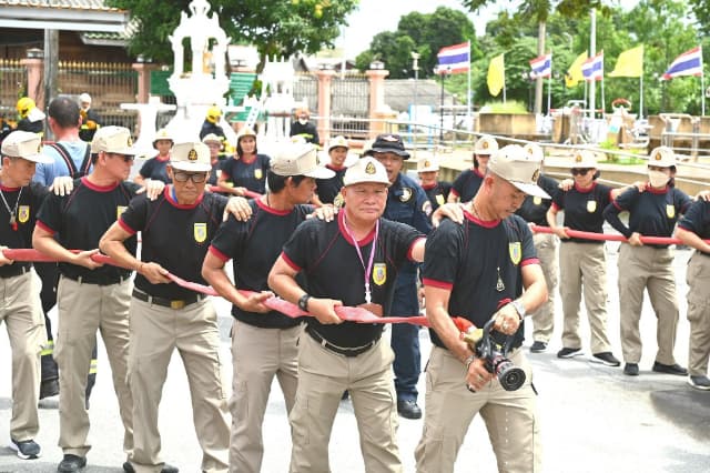 โครงการฝึกซ้อมแผนด้านการป้องกันและบรรเทาสาธารณภัยประจำปี 2569 ภาพที่ 31