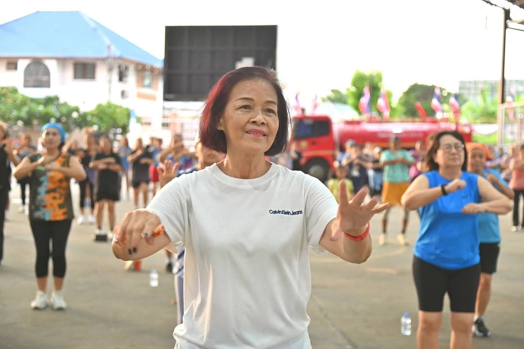 โครงการส่งเสริมสุขภาพประชาชนด้วยการออกกำลังกายเต้นแอโรบิก ประจำปี 2569 ภาพที่ 11