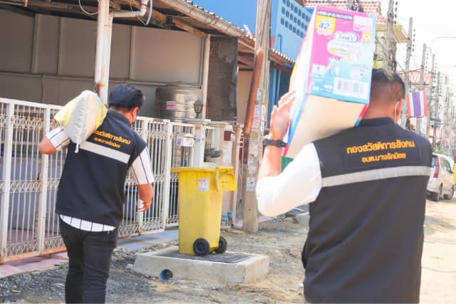 📢 ลงพื้นที่มอบวัสดุอุปกรณ์ที่จำเป็นสำหรับผู้ที่มีภาวะพึ่งพิงในตำบล📢 ภาพที่ 6