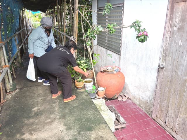 โครงการ"รณรงค์ป้องกันโรคไข้เลือดออก" ณ โรงพยาบาลส่งเสริมสุขภาพตำบลบางรักน้อย หมู่ 6 ภาพที่ 34