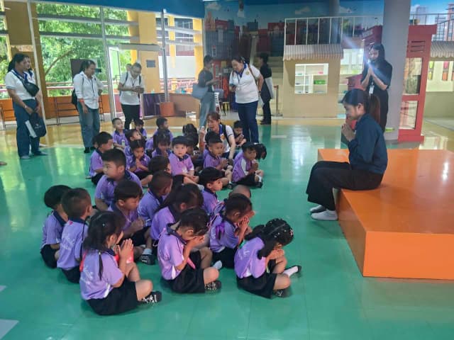 กิจกรรมทัศนศึกษาเพื่อพัฒนาคุณภาพผู้เรียน ภายใต้โครงการเงินอุดหนุนสำหรับสนับสนุนค่าใช้จ่ายในการจัดการศึกษาสำหรับศูนย์พัฒนาเด็กเล็ก (ศพด.) ภาพที่ 27