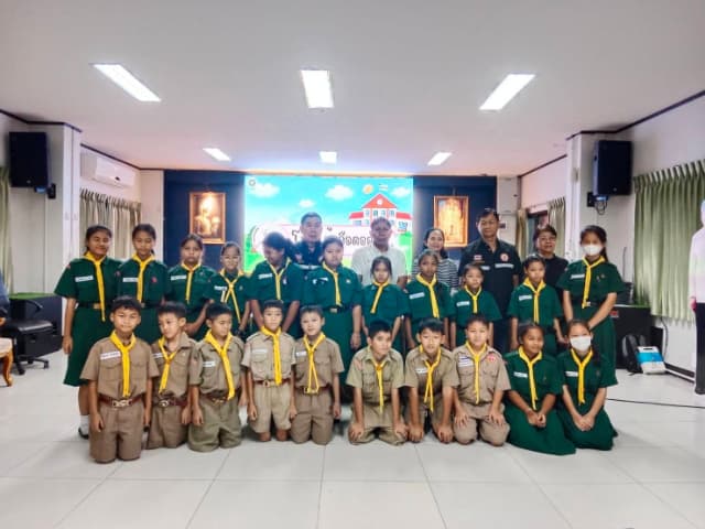 โครงการอบรมรณรงค์ป้องกันโรคไข้เลือดออก ณ โรงเรียนวัดบางรักน้อย ภาพที่ 16