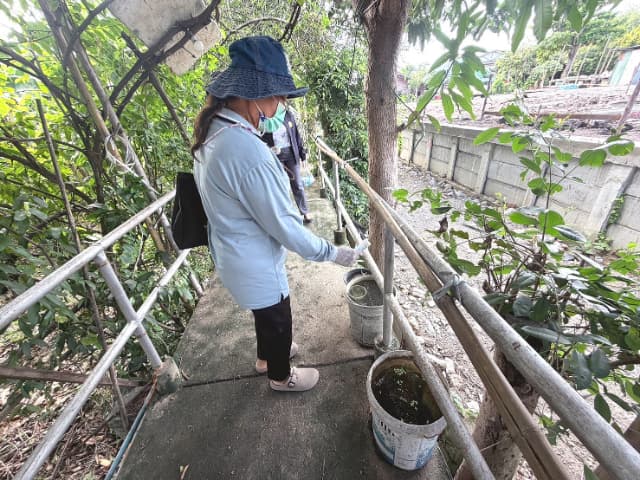 โครงการ"รณรงค์ป้องกันโรคไข้เลือดออก" ณ โรงพยาบาลส่งเสริมสุขภาพตำบลบางรักน้อย หมู่ 6 ภาพที่ 32