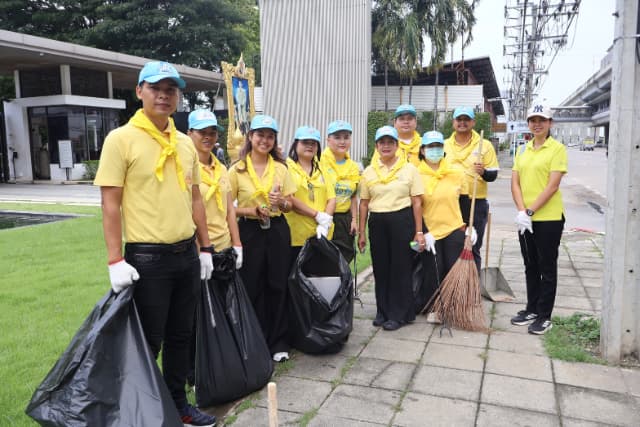 กิจกรรมจิตอาสาบำเพ็ญประโยชน์ เนื่องในวันเฉลิมพระเกียรติพระบาทสมเด็จพระเจ้าอยู่หัว เนื่องในโอกาสวันเฉลิมพระชนมพรรษา 28 กรกฎาคม 2568 ภาพที่ 29