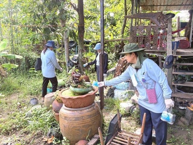 โครงการ"รณรงค์ป้องกันโรคไข้เลือดออก" ณ โรงพยาบาลส่งเสริมสุขภาพตำบลบางรักน้อย หมู่ 6 ภาพที่ 37