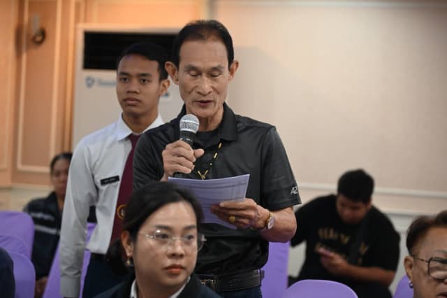 การประชุมประชาคมท้องถิ่น (ระดับชุมชน) เพื่อการจัดทำแผนพัฒนาท้องถิ่น ของเทศบาลเมืองบางรักน้อย ครั้งที่ 3/2569 หมู่ที่ 4,5 ภาพที่ 20