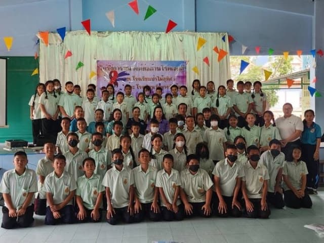 โครงการรณรงค์ต่อต้านโรคเอดส์ ประจำปี 2566 ภาพที่ 2