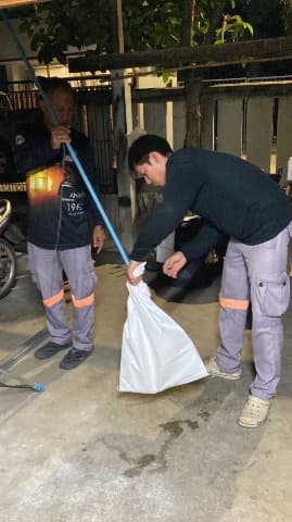 งานป้องกันและบรรเทาสาธารณภัย รับแจ้งเหตุจับสัตว์เลื้อยคลาน ภาพที่ 5