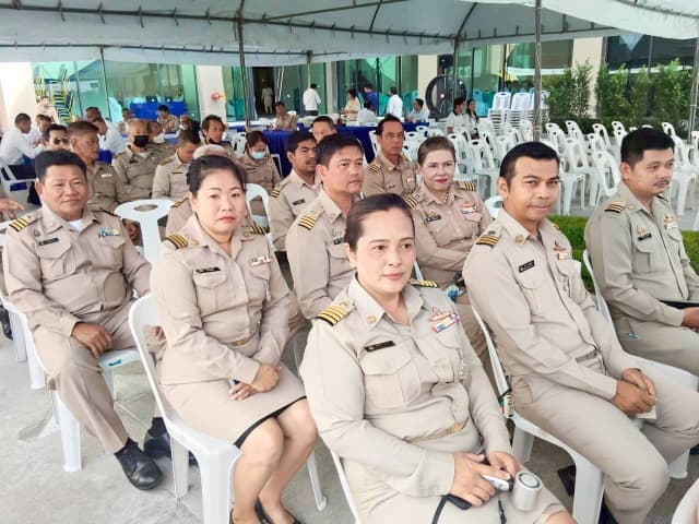 เข้าร่วมพิธีบวงสรวง-เบิกเนตร อัญเชิญองค์ครุฑประดิษฐาน ณ ที่ว่าการอำเภอเมืองนนทบุรีหลังใหม่ ภาพที่ 6