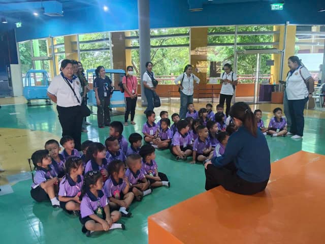 กิจกรรมทัศนศึกษาเพื่อพัฒนาคุณภาพผู้เรียน ภายใต้โครงการเงินอุดหนุนสำหรับสนับสนุนค่าใช้จ่ายในการจัดการศึกษาสำหรับศูนย์พัฒนาเด็กเล็ก (ศพด.) ภาพที่ 29