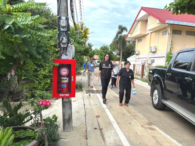 โครงการ"รณรงค์ป้องกันโรคไข้เลือดออก" ณ โรงพยาบาลส่งเสริมสุขภาพตำบลบางรักน้อย หมู่ 6 ภาพที่ 20