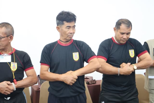 โครงการฝึกอบรมและทบทวนอาสาสมัครป้องกันภัยฝ่ายพลเรือน(อปพร)ประจำปี 2568 ภาพที่ 28