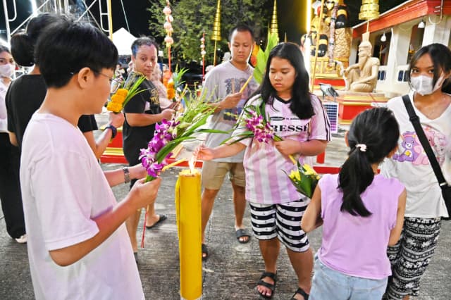 โครงการสืบสานประเพณีแห่เทียน และสวดมนต์ปฏิบัติธรรม เนื่องในวันเข้าพรรษาและวันอาสาฬหบูชา ประจำปี 2568 ภาพที่ 13