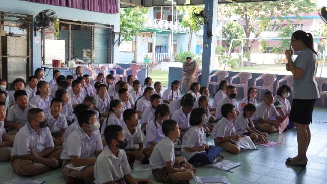โครงการรณรงค์ต่อต้านโรคเอดส์ ประจำปี 2568 โรงเรียนป่าไม้อุทิศ ๙ ภาพที่ 14