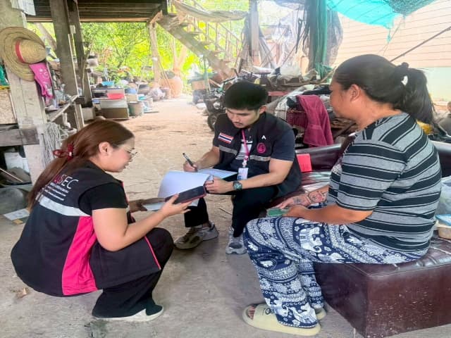 เยี่ยมบ้านติดตามการให้ความช่วยเหลือเด็กแรกเกิดในพื้นที่ ภาพที่ 16
