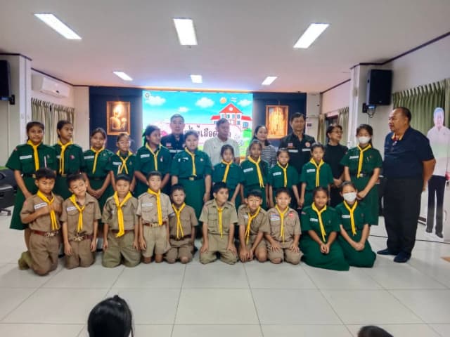 โครงการอบรมรณรงค์ป้องกันโรคไข้เลือดออก ณ โรงเรียนวัดบางรักน้อย ภาพที่ 18