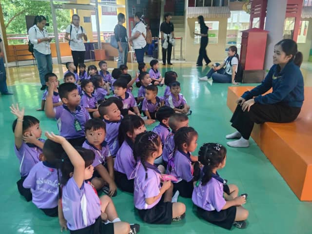 กิจกรรมทัศนศึกษาเพื่อพัฒนาคุณภาพผู้เรียน ภายใต้โครงการเงินอุดหนุนสำหรับสนับสนุนค่าใช้จ่ายในการจัดการศึกษาสำหรับศูนย์พัฒนาเด็กเล็ก (ศพด.) ภาพที่ 25