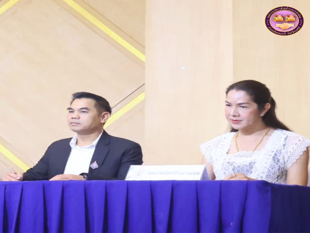 พิธีลงนามบันทึกข้อตกลงความร่วมมือ และพิธีมอบป้ายสัญลักษณ์รับรองมาตรฐาน SAN (สะอาด ปลอดภัย ได้มาตรฐาน) ภาพที่ 40