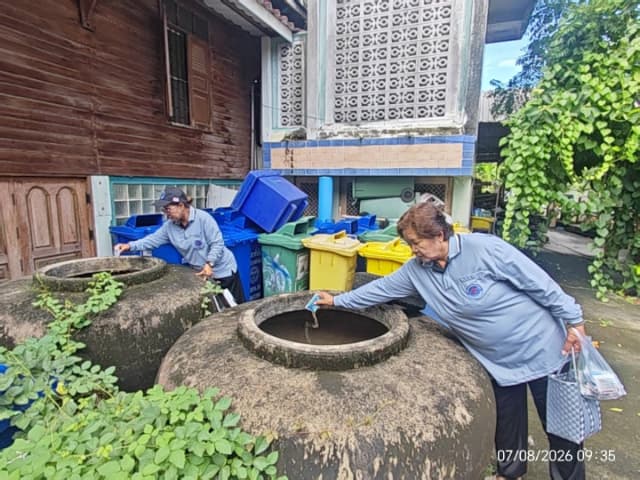 โครงการ"รณรงค์ป้องกันโรคไข้เลือดออก" ณ โรงพยาบาลส่งเสริมสุขภาพตำบลบางรักน้อย หมู่ 3 ภาพที่ 43