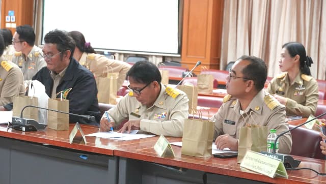 ประชุมผู้บริหารองค์กรปกครองส่วนท้องถิ่น ณ ศาลากลางจังหวัดนนทบุรี ครั้งที่ 3/2569 ภาพที่ 7