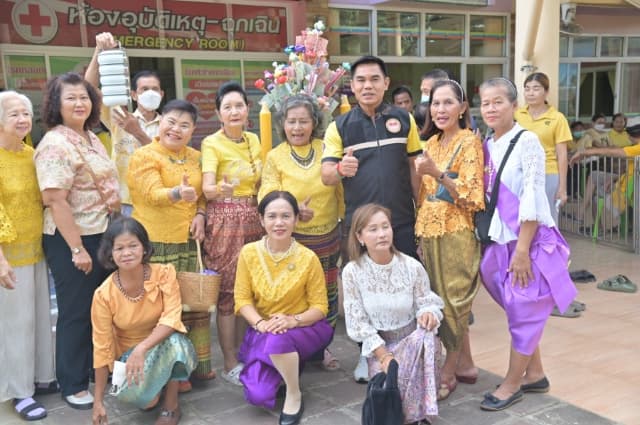 ชมรมผู้สูงอายุในตำบลบางรักน้อย โรงพยาบาลส่งเสริมสุขภาพตำบลบ้านบางประดู่ หมู่ที่ 6 จัดกิจกรรมแห่เทียนเข้าพรรษา ภาพที่ 20
