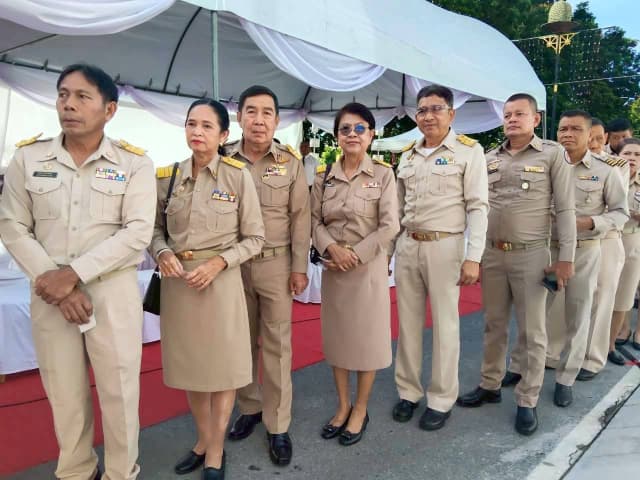 เข้าร่วมพิธีบวงสรวง-เบิกเนตร อัญเชิญองค์ครุฑประดิษฐาน ณ ที่ว่าการอำเภอเมืองนนทบุรีหลังใหม่ ภาพที่ 14