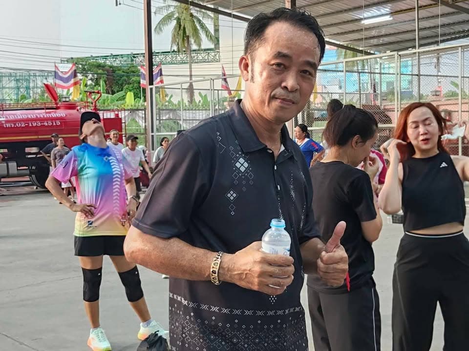 ภาพบรรยากาศ โครงการส่งเสริมสุขภาพประชาชนด้วยการออกกำลังด้วยกายเต้นแอโรบิก ประจำปี 2569 ในวันพุธที่ 9 กันยายน 2569 เวลา 17.00 น ณ เทศบาลเมืองบางรักน้อย ภาพที่ 34