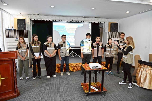 โครงการฝึกอบรมและทบทวนอาสาสมัครป้องกันภัยฝ่ายพลเรือน(อปพร)ประจำปี 2568 ภาพที่ 56