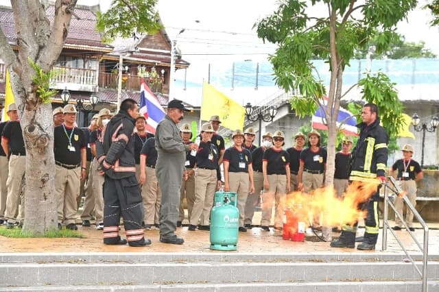 โครงการฝึกซ้อมแผนด้านการป้องกันและบรรเทาสาธารณภัยประจำปี 2569 ภาพที่ 55