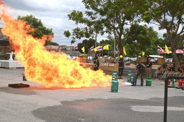 โครงการฝึกซ้อมแผนด้านการป้องกันและบรรเทาสาธารณภัยประจำปี 2569 ภาพที่ 18