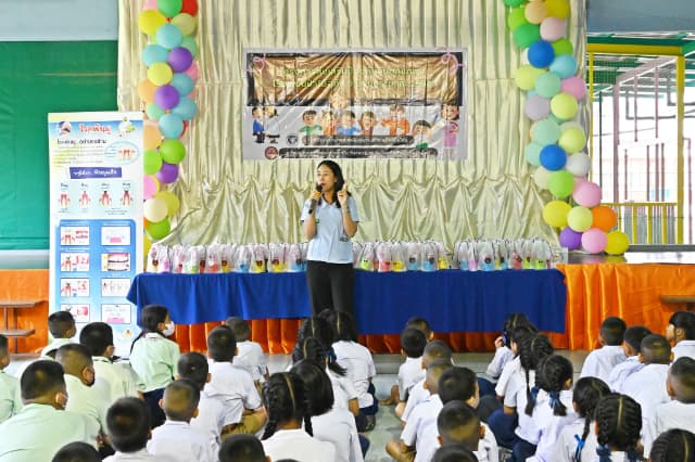 โครงการส่งเสริมป้องกันทันตสุขภาพ ภาพที่ 11