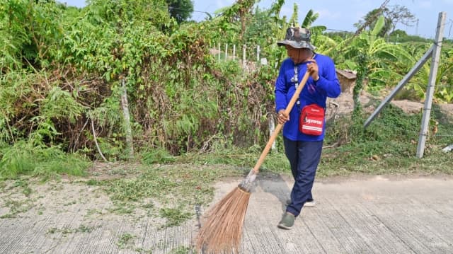 โครงการรณรงค์ส่งเสริมเพื่อรักษาสภาพแวดล้อมภายในตำบล บริเวณ ซอยบัวคนึง ภาพที่ 8