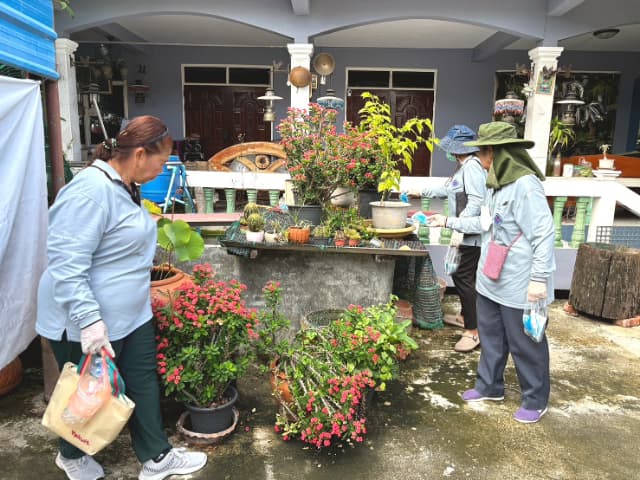 โครงการ"รณรงค์ป้องกันโรคไข้เลือดออก" ณ โรงพยาบาลส่งเสริมสุขภาพตำบลบางรักน้อย หมู่ 6 ภาพที่ 22