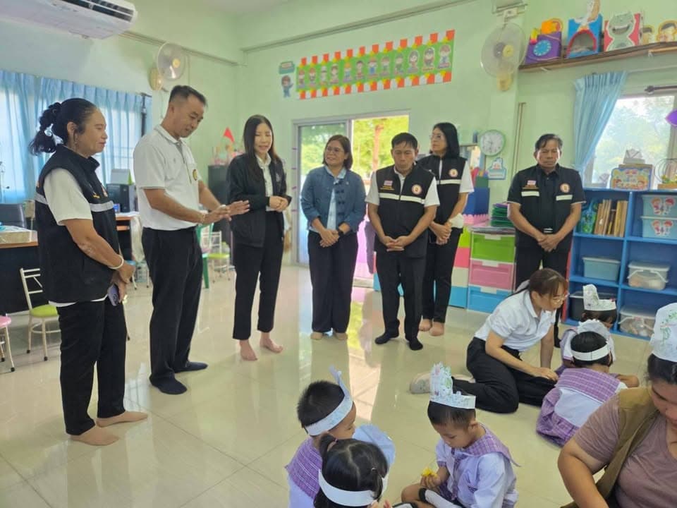 กองทุนพัฒนาเด็กชนบทในพระราชูปถัมภ์ฯ จังหวัดนนทบุรี ลงพื้นที่ตรวจเยี่ยมเด็กเล็ก ณ ศูนย์พัฒนาเด็กเล็กวัดบางรักน้อย ภาพที่ 27
