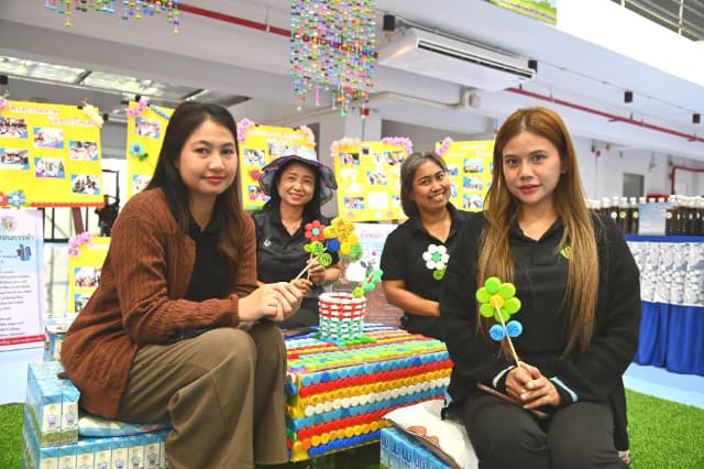 โครงการยกระดับปรับภูมิทัศน์เมืองนนทบุรีสู่เมืองน่าอยู่ "Nonthaburi Nice City" ภายใต้แผนปฏิบัติการจัดการขยะมูลฝอยชุมชน "จังหวัดสะอาด" ณ องค์การบริหารส่วนจังหวัดนนทบุรี ภาพที่ 5