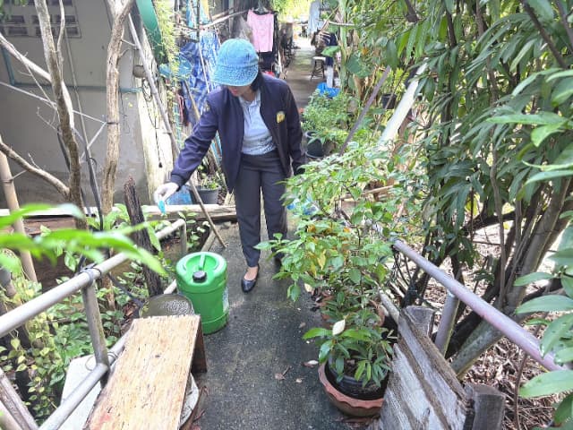 โครงการ"รณรงค์ป้องกันโรคไข้เลือดออก" ณ โรงพยาบาลส่งเสริมสุขภาพตำบลบางรักน้อย หมู่ 6 ภาพที่ 36