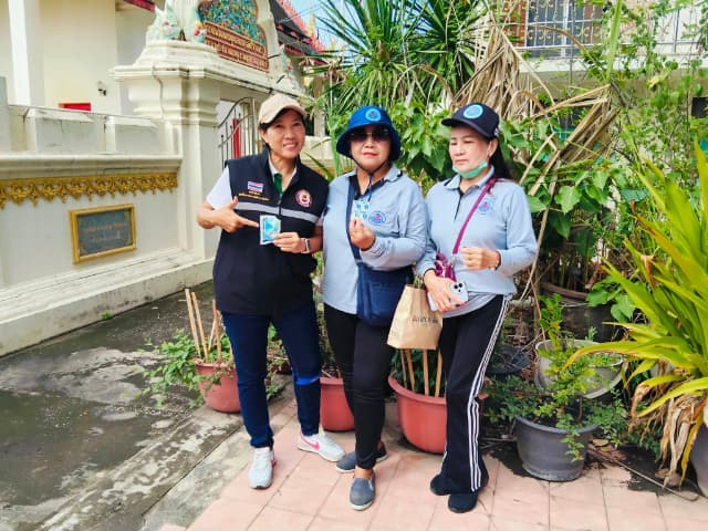 โครงการ"รณรงค์ป้องกันโรคไข้เลือดออก" ณ โรงพยาบาลส่งเสริมสุขภาพตำบลบางรักน้อย หมู่ 3 ภาพที่ 19