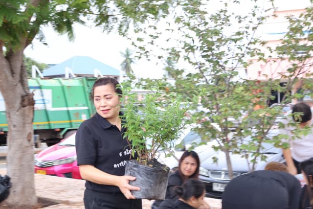 กิจกรรม "วันรักต้นไม้ประจำปีของชาติ" ภาพที่ 12