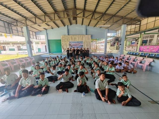 โครงการอบรมรณรงค์ป้องกันโรคไข้เลือดออก ณ โรงเรียนป่าไม้อุทิศ 9 ภาพที่ 13