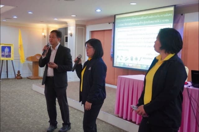 โครงการพัฒนาศักยภาพบุคลากรเพื่อทบทวนความรู้ ระเบียบ ข้อบังคับ ข้อกำหนด กฎหมายให้แก่พนักงานในสังกัด ภาพที่ 8
