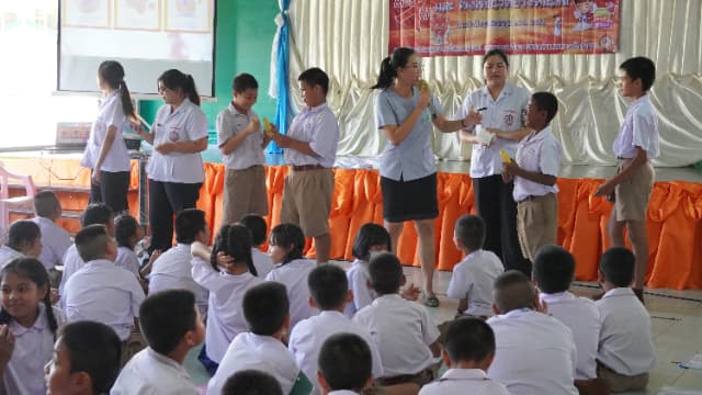 โครงการรณรงค์ต่อต้านโรคเอดส์ ประจำปี 2568 โรงเรียนป่าไม้อุทิศ ๙ ภาพที่ 18