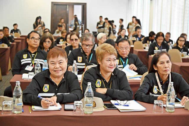 โครงการฝึกอบรมและทบทวนอาสาสมัครป้องกันภัยฝ่ายพลเรือน(อปพร)ประจำปี 2568 ภาพที่ 6