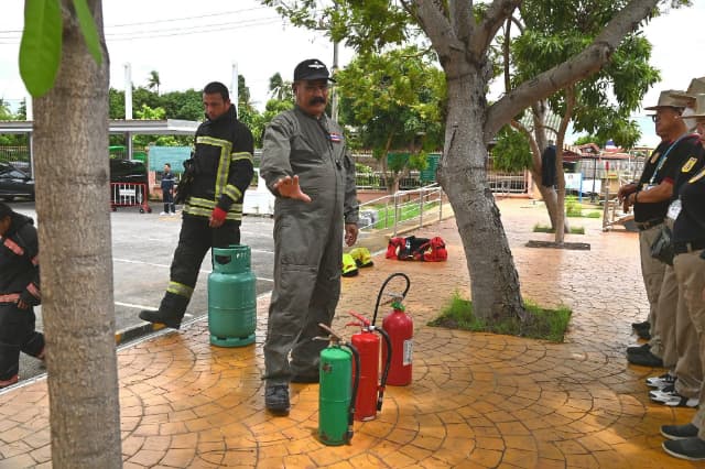 โครงการฝึกซ้อมแผนด้านการป้องกันและบรรเทาสาธารณภัยประจำปี 2569 ภาพที่ 53