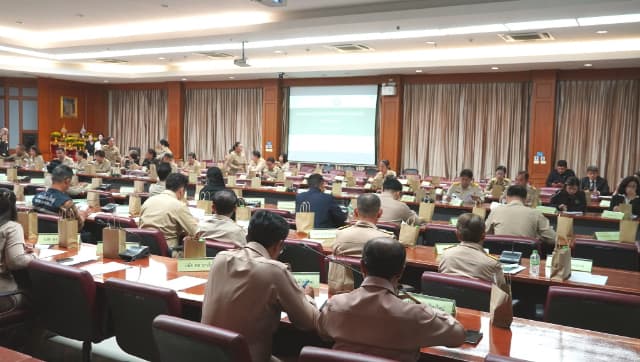 ประชุมผู้บริหารองค์กรปกครองส่วนท้องถิ่น ณ ศาลากลางจังหวัดนนทบุรี ครั้งที่ 3/2569 ภาพที่ 4