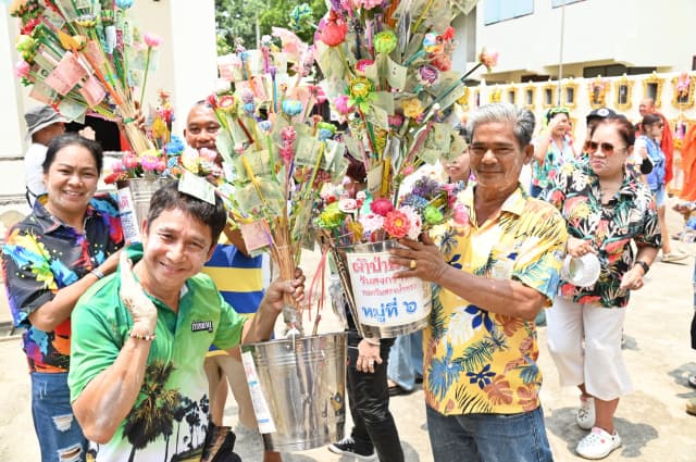 โครงการจัดงานสืบสานประเพณีสงกรานต์ วันครอบครัว และวันผู้สูงอายุ ประจำปี 2568 ภาพที่ 23