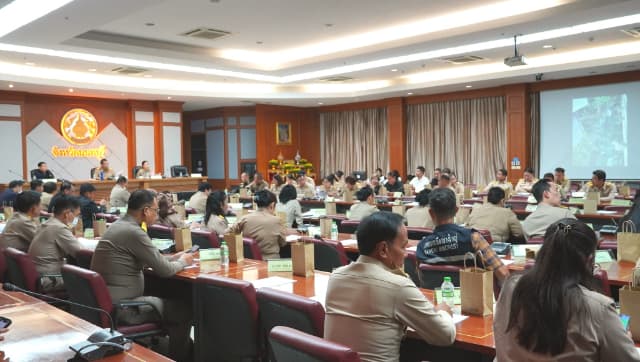 ประชุมผู้บริหารองค์กรปกครองส่วนท้องถิ่น ณ ศาลากลางจังหวัดนนทบุรี ครั้งที่ 3/2569 ภาพที่ 14