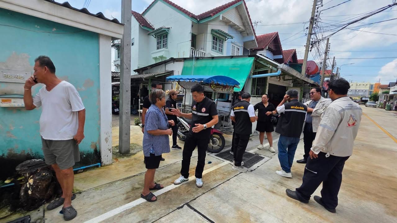 เทศบาลเมืองบางรักน้อยลงพื้นที่ตรวจสอบเครื่องสูบน้ำและท่อระบายน้ำ ภาพที่ 10