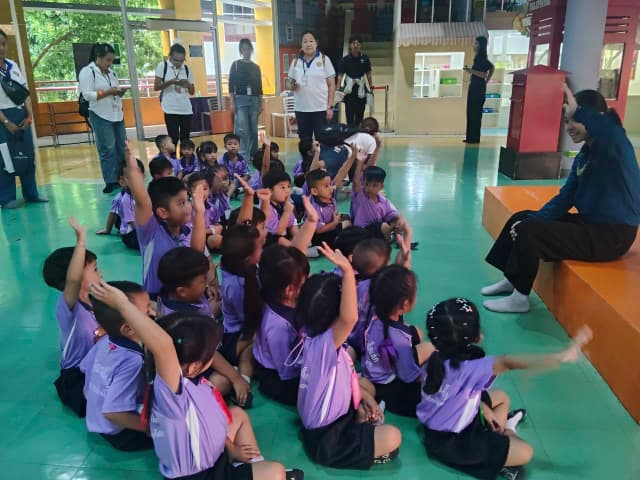 กิจกรรมทัศนศึกษาเพื่อพัฒนาคุณภาพผู้เรียน ภายใต้โครงการเงินอุดหนุนสำหรับสนับสนุนค่าใช้จ่ายในการจัดการศึกษาสำหรับศูนย์พัฒนาเด็กเล็ก (ศพด.) ภาพที่ 26